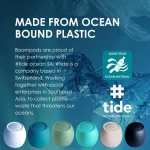 Boompods Zero Ocean Ηχείο Bluetooth 3W με Διάρκεια Μπαταρίας έως 5 ώρες Tide Blue ZEXBLU - Image 8