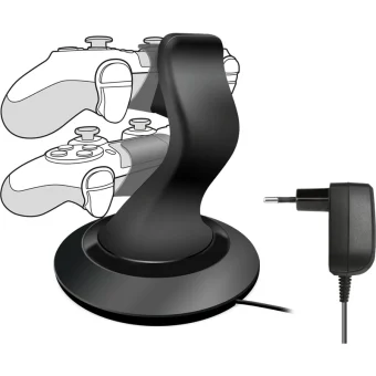 SpeedLink Βάση Φόρτισης για 2 χειριστήρια PS4 Μαύρη SL-4511-BK