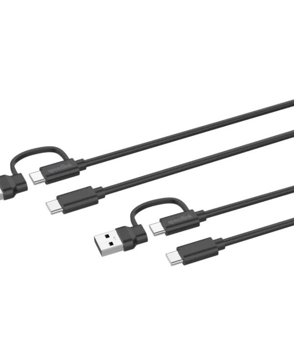 SpeedLink Regular USB to Type-C Cable Μαύρο (SL-460101-BK)