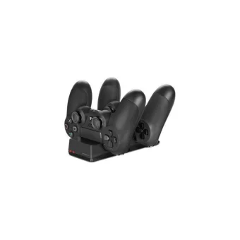 SpeedLink Jazz Usb Charger Βάση Φόρτισης για 2 χειριστήρια PS4 Μαύρη SL-450000-BK