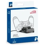 SpeedLink Jazz Usb Charger Βάση Φόρτισης για 2 χειριστήρια PS4 Μαύρη SL-450000-BK - Image 4