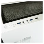 LC-Power 805BW Holo-1_X Gaming Midi Tower Κουτί Υπολογιστή με Πλαϊνό Παράθυρο Λευκό LC-805BW-ON - Image 5