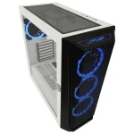 LC-Power 805BW Holo-1_X Gaming Midi Tower Κουτί Υπολογιστή με Πλαϊνό Παράθυρο Λευκό LC-805BW-ON - Image 8