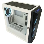 LC-Power 805BW Holo-1_X Gaming Midi Tower Κουτί Υπολογιστή με Πλαϊνό Παράθυρο Λευκό LC-805BW-ON - Image 9