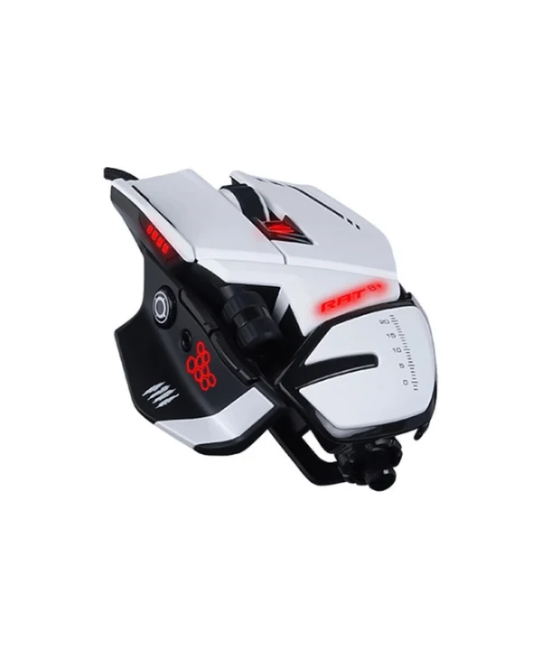 Mad Catz R.A.T. 6+ RGB Gaming Ποντίκι 12000 DPI Μαύρο MR04DCINWH000-0