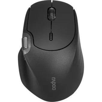 Rapoo MT560 Ασύρματο Εργονομικό Bluetooth Ποντίκι Μαύρο R-12534