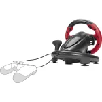 SpeedLink TrailBlazer Racing Wheel Τιμονιέρα με Πετάλια για PS4 / XBOX One / PS3 / PC με 180° Περιστροφής SL-450500-BK - Image 9