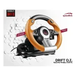 SpeedLink Drift O.Z. Racing Wheel Τιμονιέρα με Μοχλό Ταχυτήτων και Πετάλια για PC με 180° Περιστροφής SL-6695-BKOR-01 - Image 5