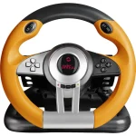 SpeedLink Drift O.Z. Racing Wheel Τιμονιέρα με Μοχλό Ταχυτήτων και Πετάλια για PC με 180° Περιστροφής SL-6695-BKOR-01 - Image 6