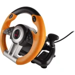 SpeedLink Drift O.Z. Racing Wheel Τιμονιέρα με Μοχλό Ταχυτήτων και Πετάλια για PC με 180° Περιστροφής SL-6695-BKOR-01 - Image 7
