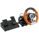SpeedLink Drift O.Z. Racing Wheel Τιμονιέρα με Μοχλό Ταχυτήτων και Πετάλια για PC με 180° Περιστροφής SL-6695-BKOR-01 - Image 8