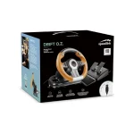 SpeedLink Drift O.Z. Racing Wheel Τιμονιέρα με Μοχλό Ταχυτήτων και Πετάλια για PC με 180° Περιστροφής SL-6695-BKOR-01 - Image 10