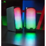 SpeedLink Tonos Ηχεία Υπολογιστή 2.0 με RGB Φωτισμό και Ισχύ 12W σε Μαύρο Χρώμα SL-810009-BK - Image 6