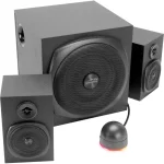 SpeedLink GRAVITY LT 2.1 Ηχεία Υπολογιστή 2.1 με Ισχύ 40W σε Μαύρο Χρώμα SL-820009-BK - Image 3