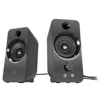 SpeedLink Daroc Ηχεία Υπολογιστή 2.0 με Ισχύ 6W Μαύρα SL-810005-BK