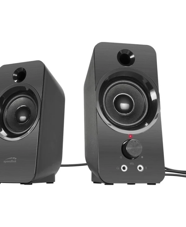 SpeedLink Daroc Ηχεία Υπολογιστή 2.0 με Ισχύ 6W Μαύρα SL-810005-BK