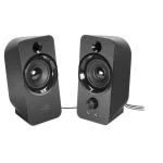 SpeedLink Daroc Ηχεία Υπολογιστή 2.0 με Ισχύ 6W Μαύρα SL-810005-BK - Image 2