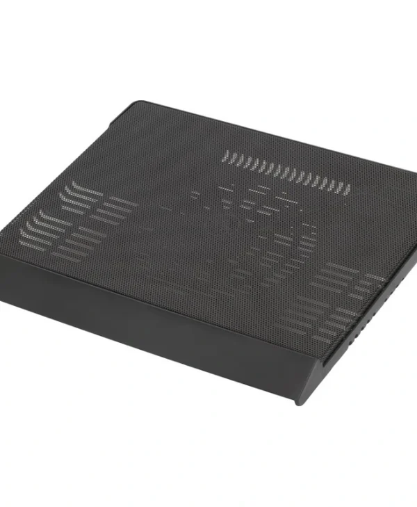 Rivacase Cooling Pad για Laptop έως 17.3" με 1 Ανεμιστήρα και Φωτισμό (5556) 5556 GREY