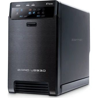Fantec QB-X2US3R Θήκη για 2 Σκληρούς Δίσκους 3.5" SATA III με σύνδεση USB 3.0 1826