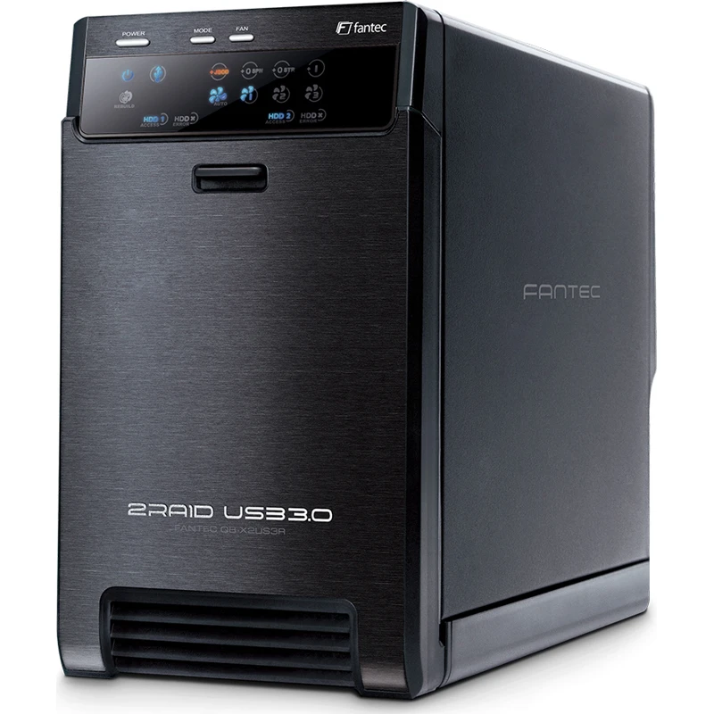 1 Fantec QB-X2US3R Θήκη για 2 Σκληρούς Δίσκους 3.5" SATA III με σύνδεση USB 3.0 1826 - Image 1