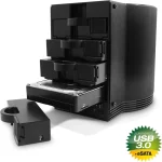 Fantec SQ-35U3e-6G Θήκη για 4 Σκληρούς Δίσκους 3.5" SATA III με σύνδεση USB 3.0 / eSATA σε χρώμα 1891 - Image 4