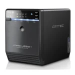 Fantec QB-35U31R Θήκη για 4 Σκληρούς Δίσκους 2.5" / 3.5" SATA III με σύνδεση USB 3.1 Type-C 2124
