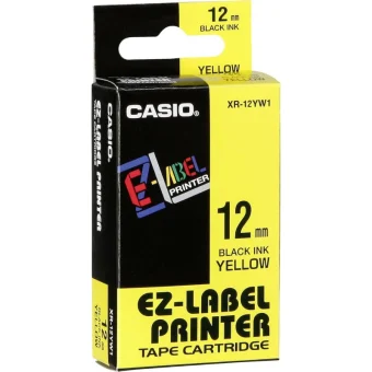 Casio Ez-Label Γνήσια Μελανοταινία 1τμχ (XR-12YW1 XR12YW1)