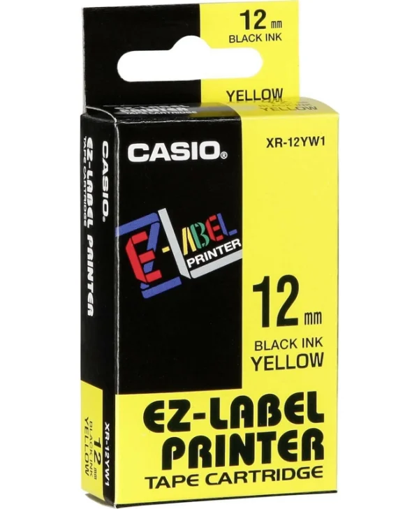Casio Ez-Label Γνήσια Μελανοταινία 1τμχ (XR-12YW1 XR12YW1)