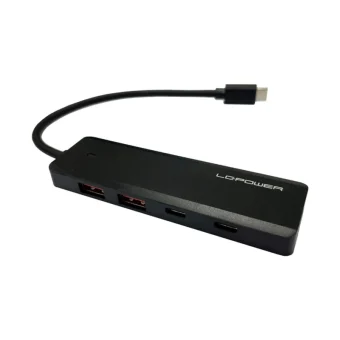 LC-Power Hub 4 Θυρών USB 3.0 με σύνδεση USB-A LC-HUB-U3-4-C