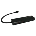 LC-Power Hub 4 Θυρών USB 3.0 με σύνδεση USB-A LC-HUB-U3-4-C - Image 4