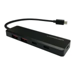 LC-Power Hub 4 Θυρών USB 3.0 με σύνδεση USB-A LC-HUB-U3-4-C - Image 6