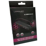 LC-Power Hub 4 Θυρών USB 3.0 με σύνδεση USB-A LC-HUB-U3-4-C - Image 9