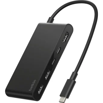 Belkin USB-C Docking Station με HDMI 4K PD Μαύρο (AVC022hqBK) AVC022HQBK