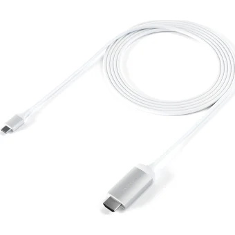 Satechi Cable HDMI male - USB-C male 1.8m Ασημί ST-CHDMIS