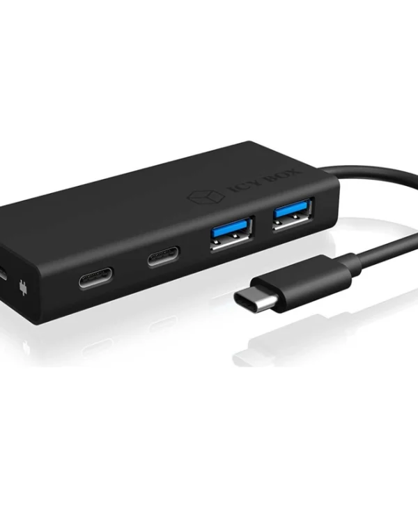 Icy Box Hub 4 Θυρών USB 3.0 με σύνδεση USB-C 60511
