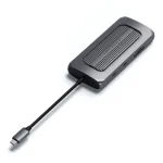 Satechi USB-C Docking Station με HDMI 4K PD Ethernet και συνδεση 2 Οθονών Γκρι (ST-UCMXAM) - Image 3