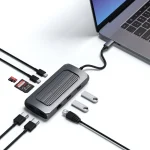Satechi USB-C Docking Station με HDMI 4K PD Ethernet και συνδεση 2 Οθονών Γκρι (ST-UCMXAM) - Image 4