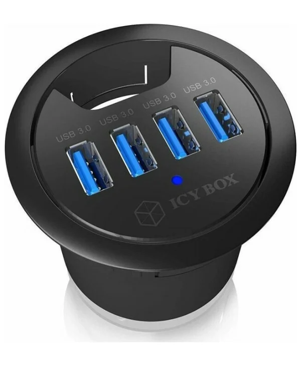 Icy Box Hub 4 Θυρών USB 3.0 με σύνδεση USB-A 60123