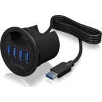 Icy Box Hub 4 Θυρών USB 3.0 με σύνδεση USB-A 60123 - Image 2