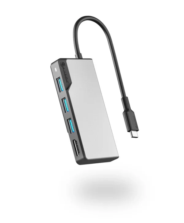Alogic USB-C Docking Station με HDMI 4K Γκρι (UCFUHDV2-SGR)