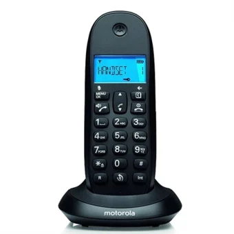 Motorola C1001CB+ Ασύρματο Τηλέφωνο Μαύρο E07000K50B1AES(01)