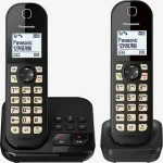 Panasonic KX-TGC462GB Ασύρματο Τηλέφωνο Duo Μαύρο - Image 2