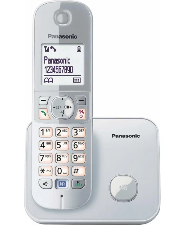 Panasonic KX-TG6811GS Ασύρματο Τηλέφωνο Ασημί