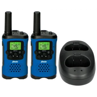 Alecto Baby FR-175BW Walkie Talkie με Μονόχρωμη Οθόνη Σετ 2τμχ Σε Μπλε Χρώμα FR175BW