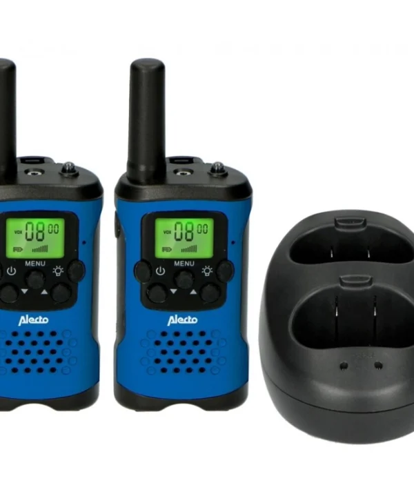 Alecto Baby FR-175BW Walkie Talkie με Μονόχρωμη Οθόνη Σετ 2τμχ Σε Μπλε Χρώμα FR175BW