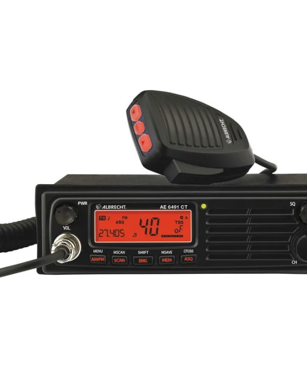 Albrecht AE 6491 CT CB Αυτοκινήτου 4W με Μονόχρωμη Οθόνη 12648.01