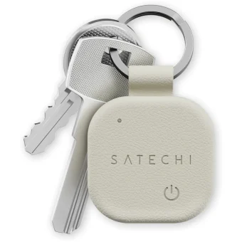 Keychain Satechi Findall Locator Compatible Apple Find My Sand ST-LKCFW