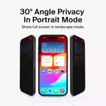 Belkin Screenforce Privacy Tempered Glass (iPhone 16 Plus/15 Plus/14 Pro Max) OVA168HQ - Image 2