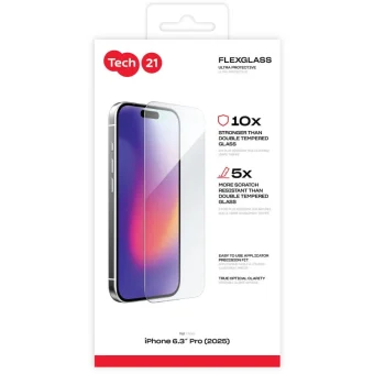 Tech 21 Tempered Glass (iPhone 17 / 17 Pro / 16 Pro) T21-11408
