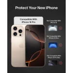 Belkin Screenforce Tempered Glass Screen Protector Iphone 16 Pro Thin Apple Iphone Film Crystal Clear Protective Glass Scratch Resistant Display Protection Iphone 16 Pro Bubble-free Application 2-pack OVA165HQ - Image 4
